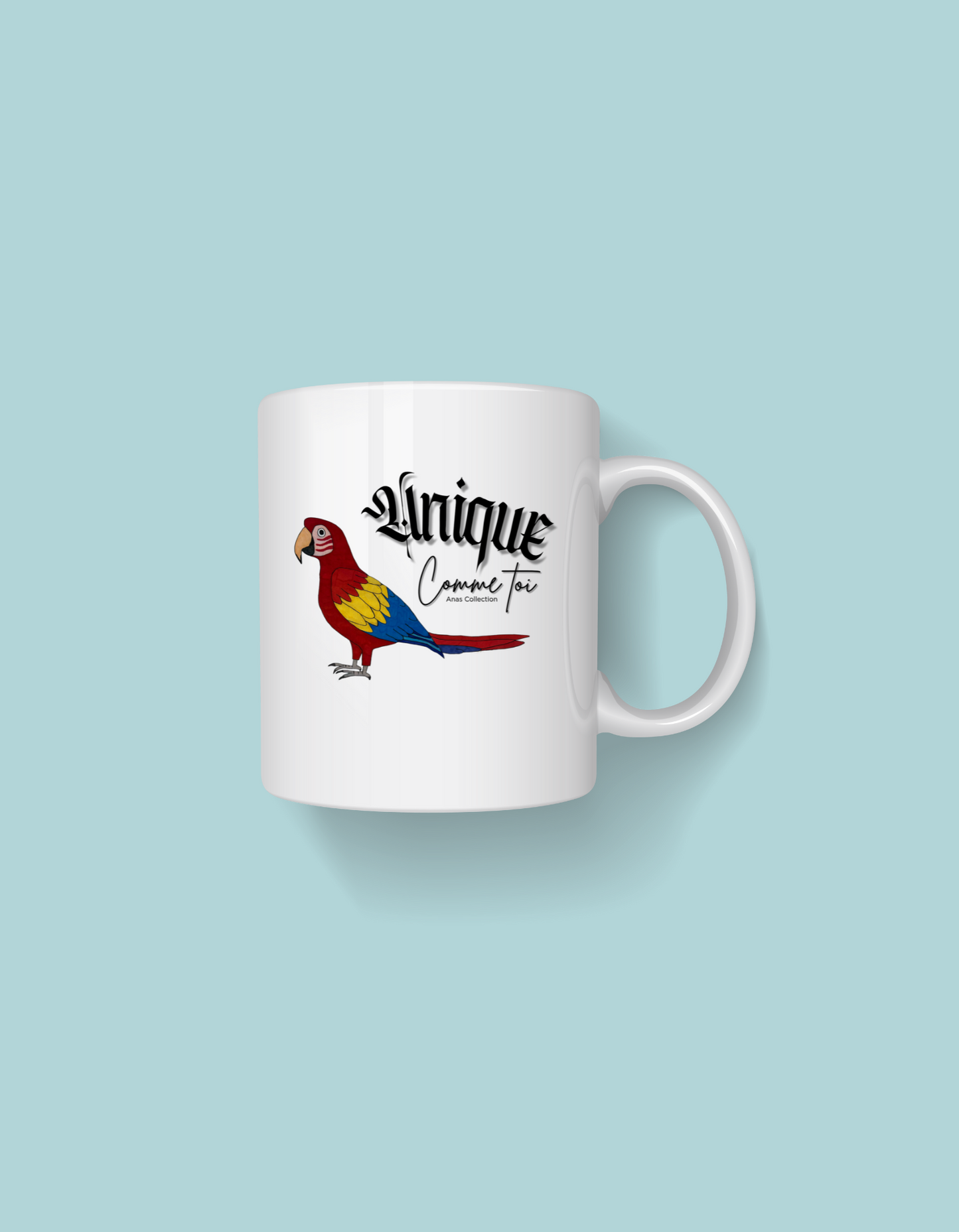 Mug " PERROQUET ROUGE "