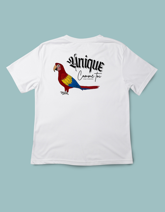 T-shirt " PERROQUET ROUGE "
