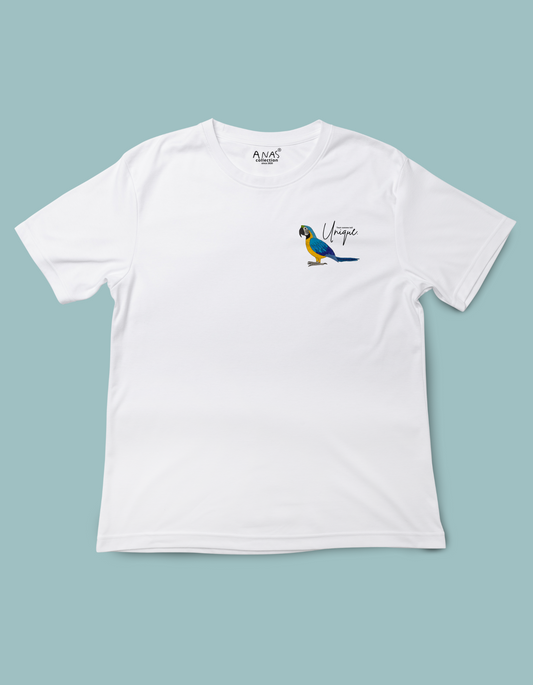 T-shirt " PERROQUET BLEU "