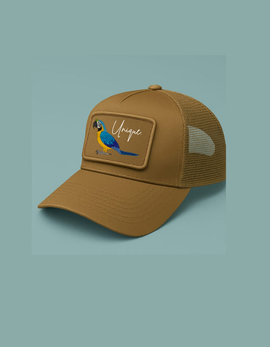 Casquette " PERROQUET BLEU "